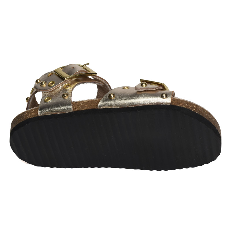 SB2426 Gold, Sandales plates & Nu-Pieds Atelier Tropézien