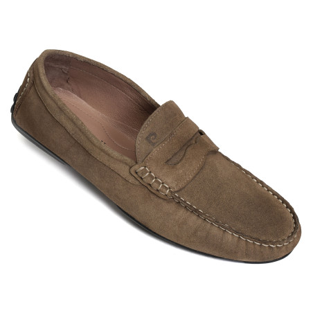M09 Taupe, Mocassins Pierre Cardin