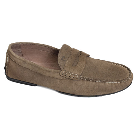 M09 Taupe, Mocassins Pierre Cardin