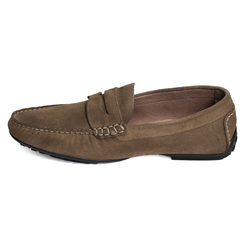 M09 Taupe, Mocassins Pierre Cardin