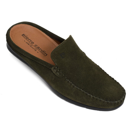 SA181 Kaki, Mules Pierre Cardin