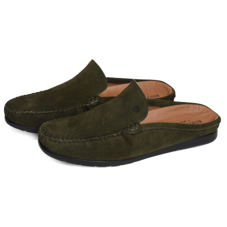 SA181 Kaki, Mules Pierre Cardin