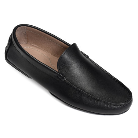 SA175 Noir, Mocassins Pierre Cardin