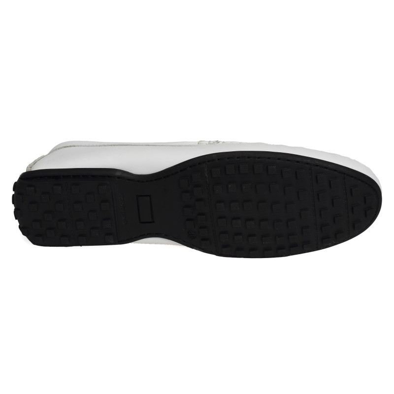 SA175 Blanc, Mocassins Pierre Cardin