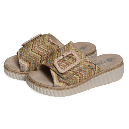 69253 Multicolore, Mules Rieker
