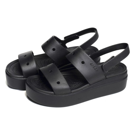 BROOKLYN 4U Noir, Sandalettes Crocs