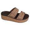  BROOKLYN CORK BUCKLE Chocolat