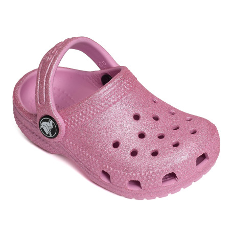 CLASSIC GLITTER CLOG KIDS Rose Glitter, Sabots Crocs