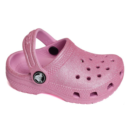 CLASSIC GLITTER CLOG KIDS Rose Glitter, Sabots Crocs