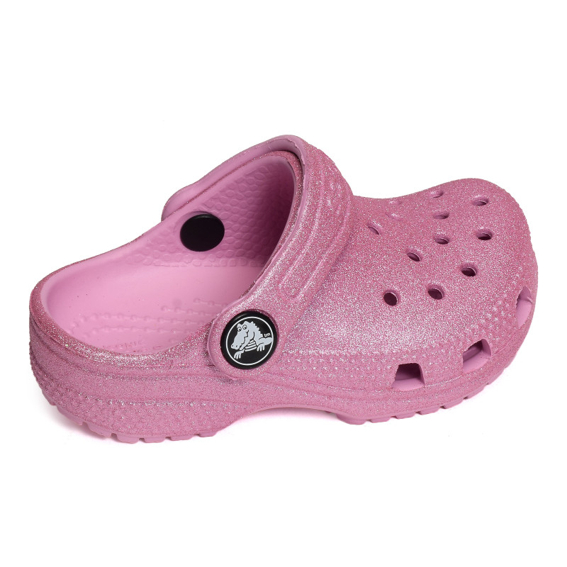 CLASSIC GLITTER CLOG KIDS Rose Glitter, Sabots Crocs