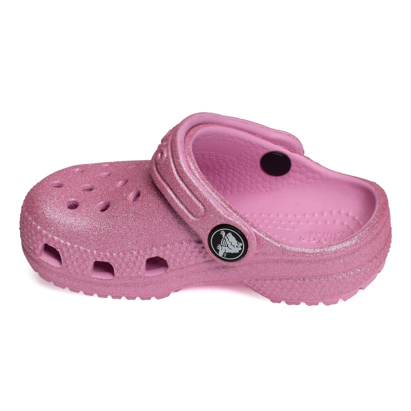CLASSIC GLITTER CLOG KIDS Rose Glitter, Sabots Crocs
