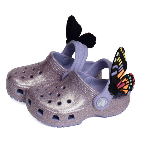 CLASSIC IAM BUTTERFLY CLOG Violet, Sabots Crocs