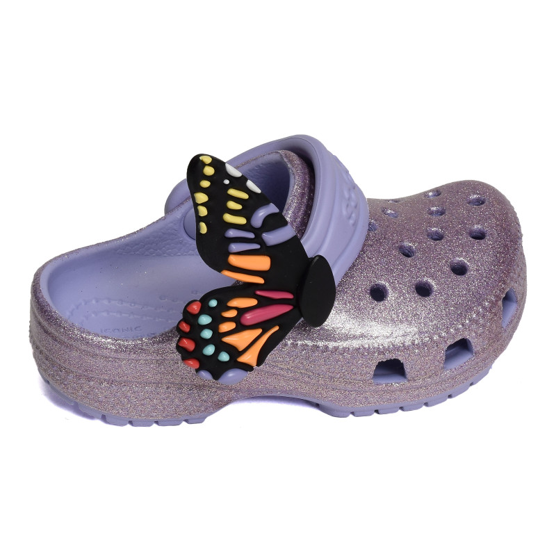 CLASSIC IAM BUTTERFLY CLOG Violet, Sabots Crocs
