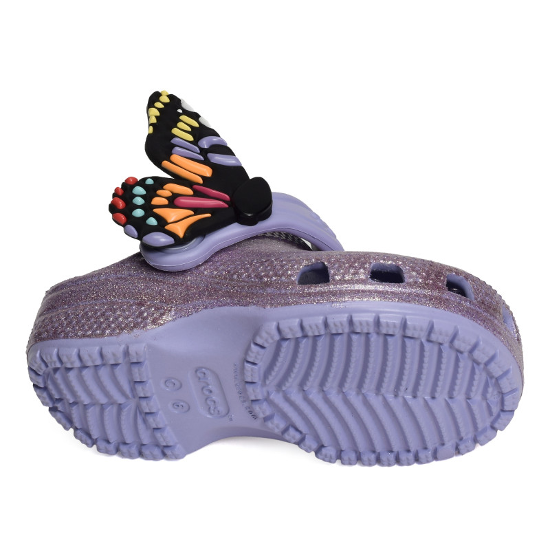 CLASSIC IAM BUTTERFLY CLOG Violet, Sabots Crocs
