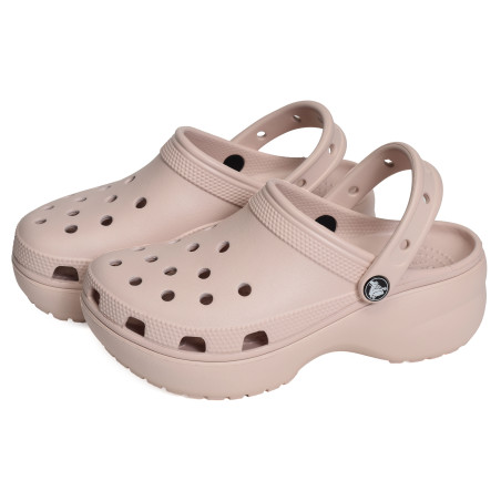 CLASSIC PLATFORM CLOG Nude, Sabots Crocs