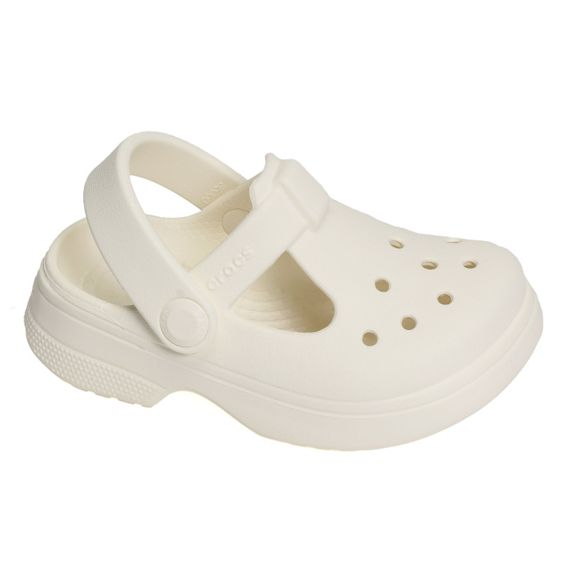 CLASSIC MARY JANE CLOG KIDS Blanc, Sabots Crocs