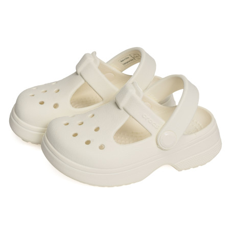 CLASSIC MARY JANE CLOG KIDS Blanc, Sabots Crocs