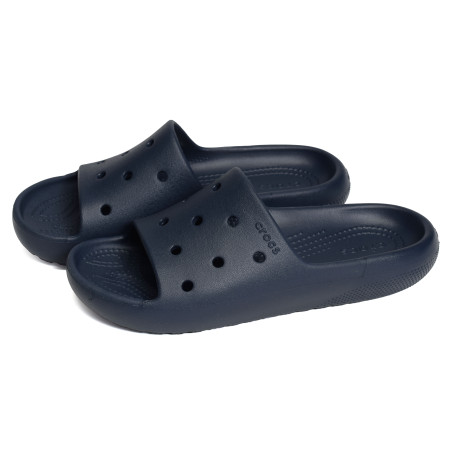 CLASSIC SLIDE Marine, Claquettes Crocs