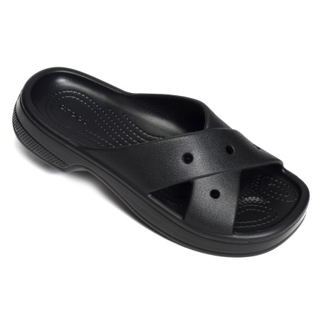 CROSS STRAP Noir, Claquettes Crocs