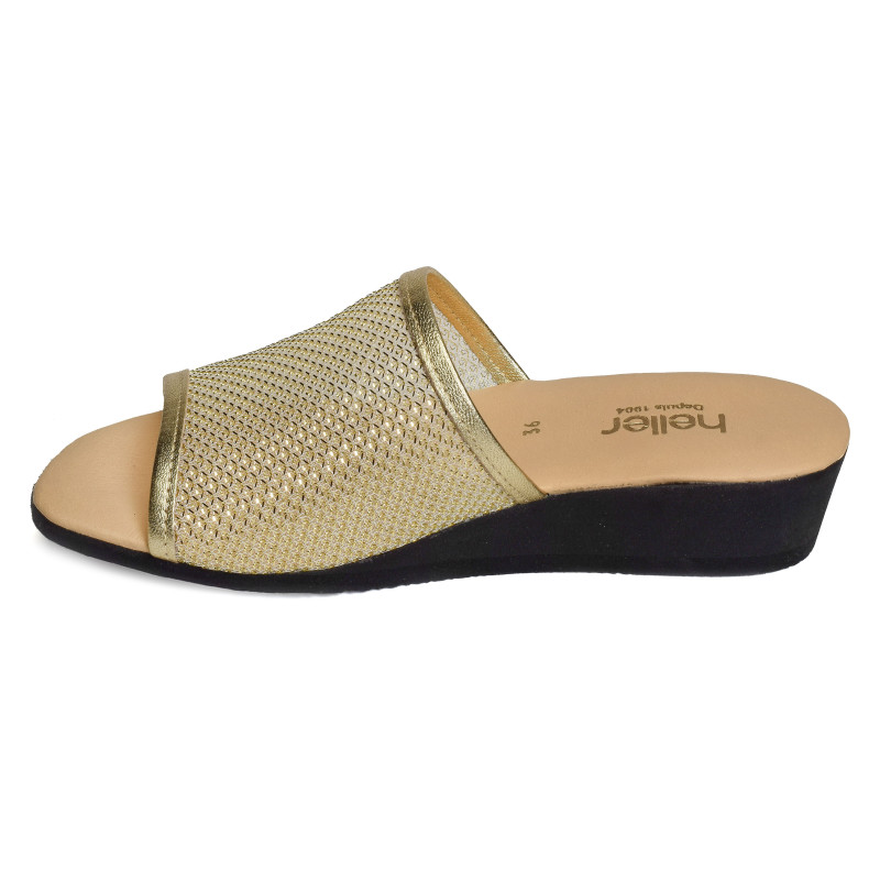 YNELLE Platine, Mules Heller
