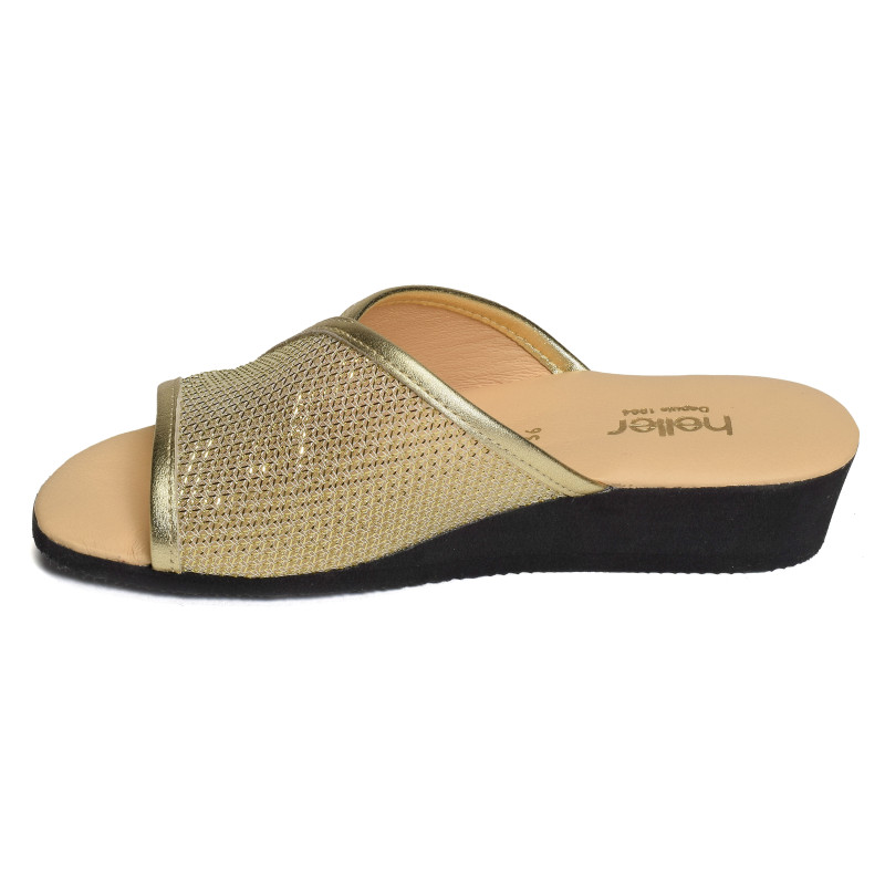 YNA Platine, Mules Heller