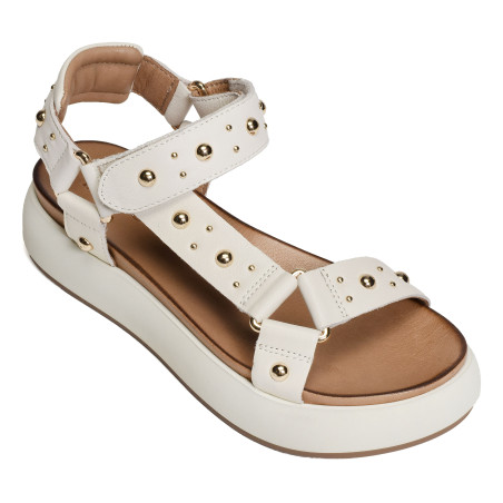 A96044 Blanc, Nu-Pieds à plateforme Inuovo