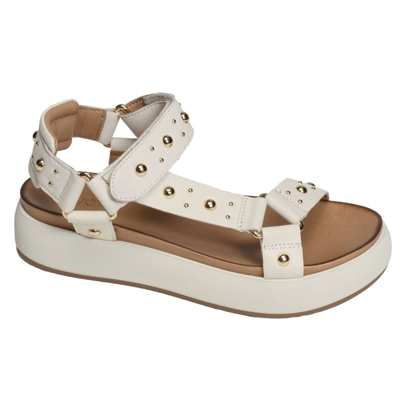 A96044 Blanc, Nu-Pieds à plateforme Inuovo