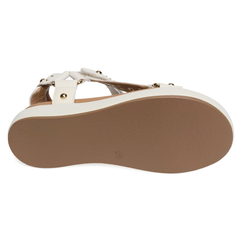 A96044 Blanc, Nu-Pieds à plateforme Inuovo