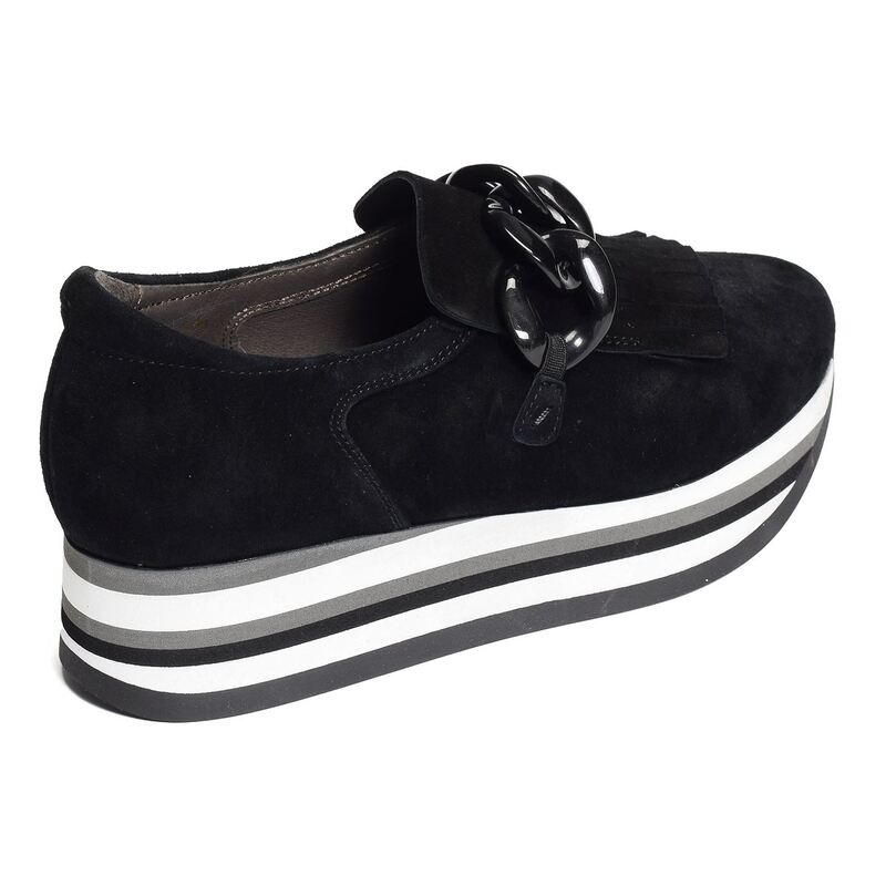 ADAYA Noir, Mocassins Softwaves
