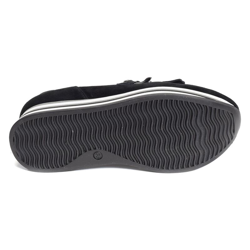 ADAYA Noir, Mocassins Softwaves
