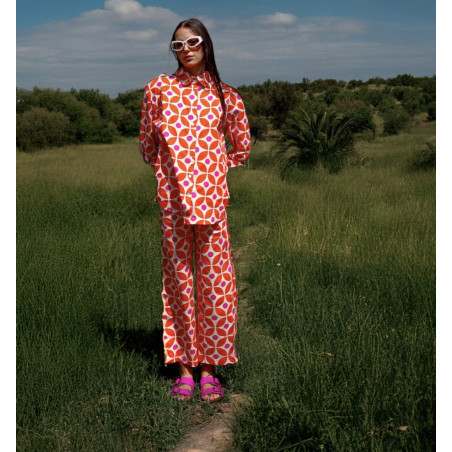 AMALIA 263 Fuchsia, Mules Cubanas