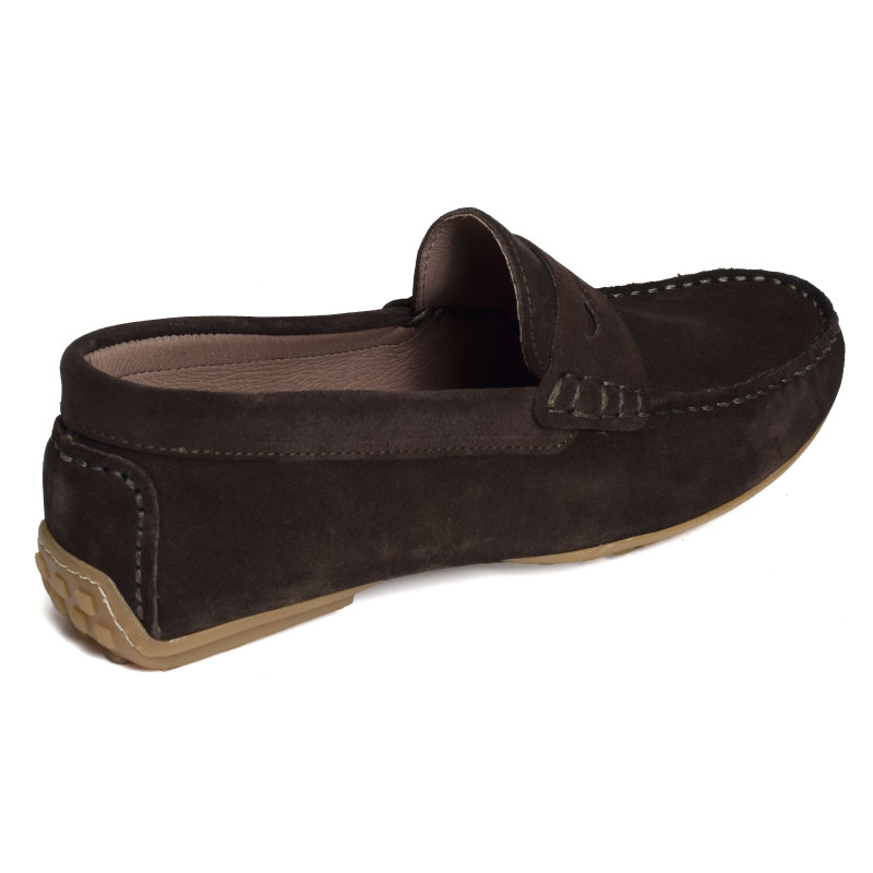M09 Marron, Mocassins Pierre Cardin