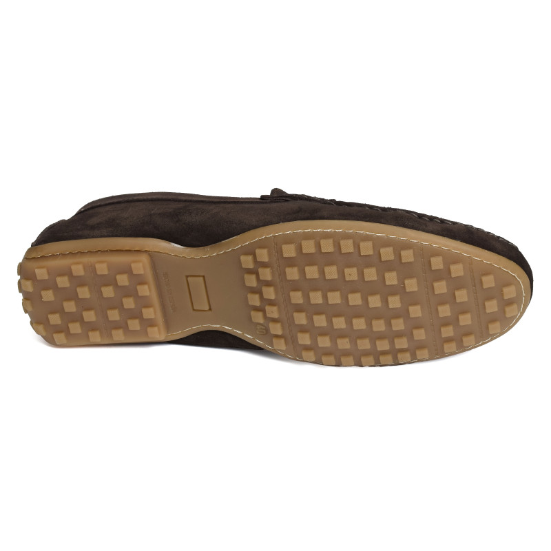 M09 Marron, Mocassins Pierre Cardin