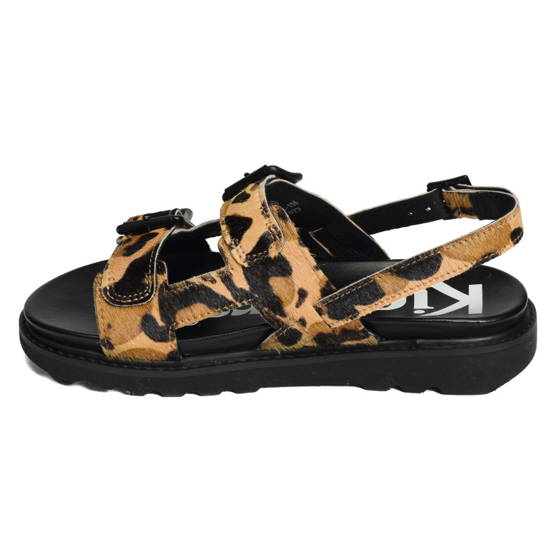 NEOSUMMER Léopard, Sandales plates Kickers