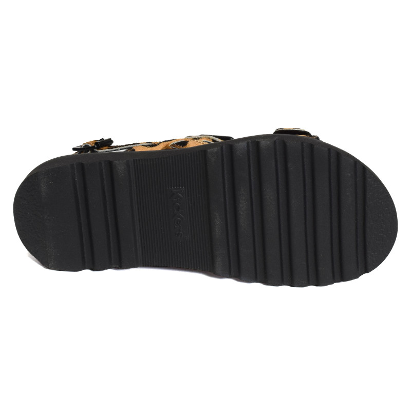 NEOSUMMER Léopard, Sandales plates Kickers