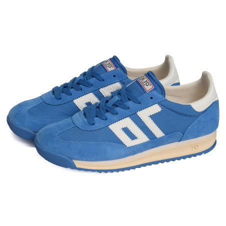 BARKLEY JOGGER MEN Bleu, Baskets running Back 70