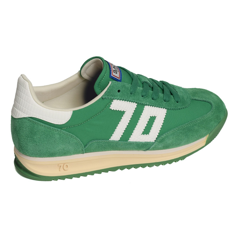 BARKLEY JOGGER MEN Vert, Baskets running Back 70