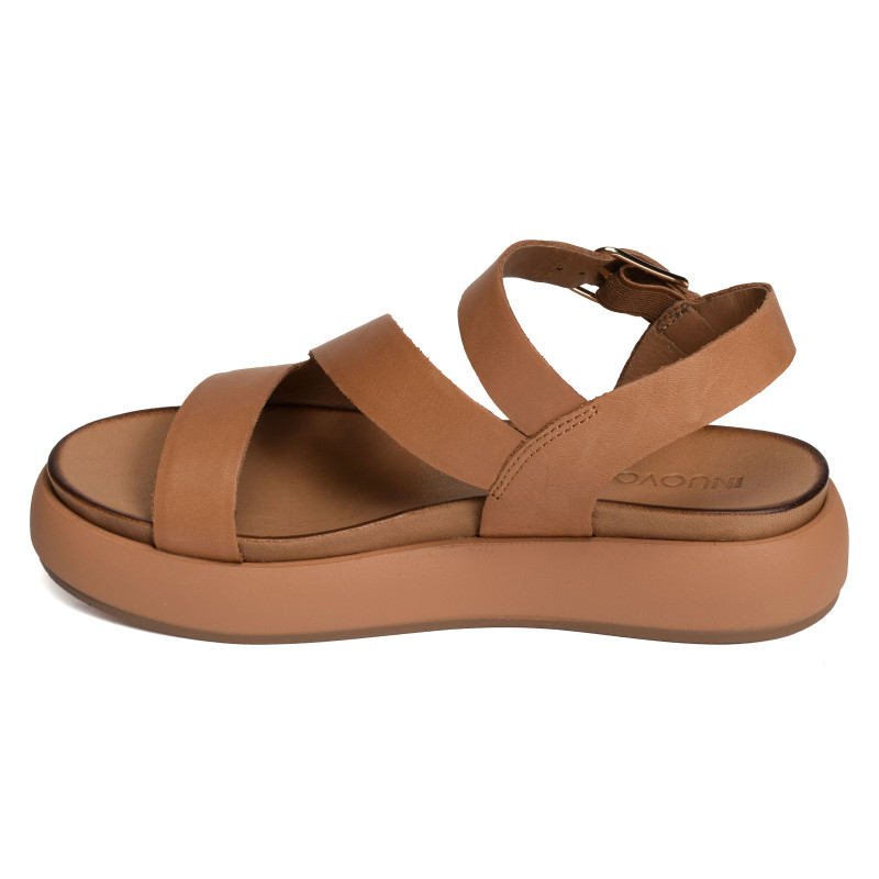 A96001 Marron, Nu-Pieds à plateforme Inuovo