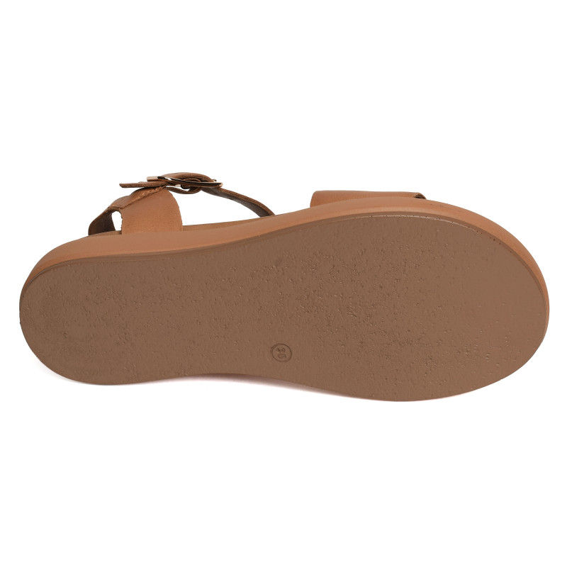 A96001 Marron, Nu-Pieds à plateforme Inuovo