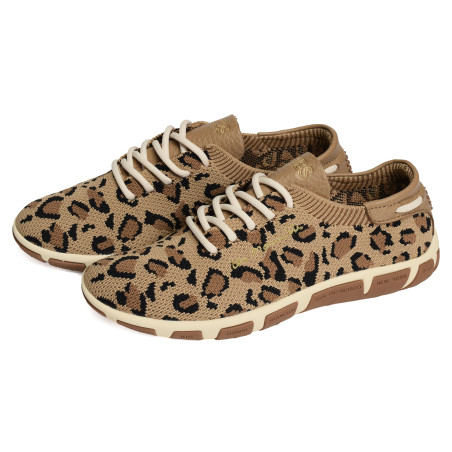 JAZARIA Camel Léopard, Chaussures basses TBS