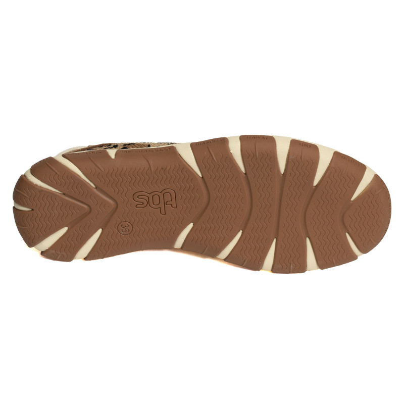 JAZARIA Camel Léopard, Chaussures basses TBS