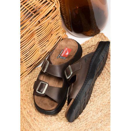 KAIRO F1774 Marron, Mules Fluchos
