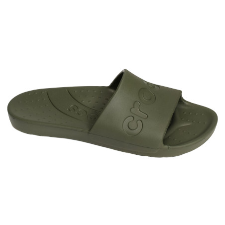 CROCS SLIDE Kaki, Claquettes Crocs