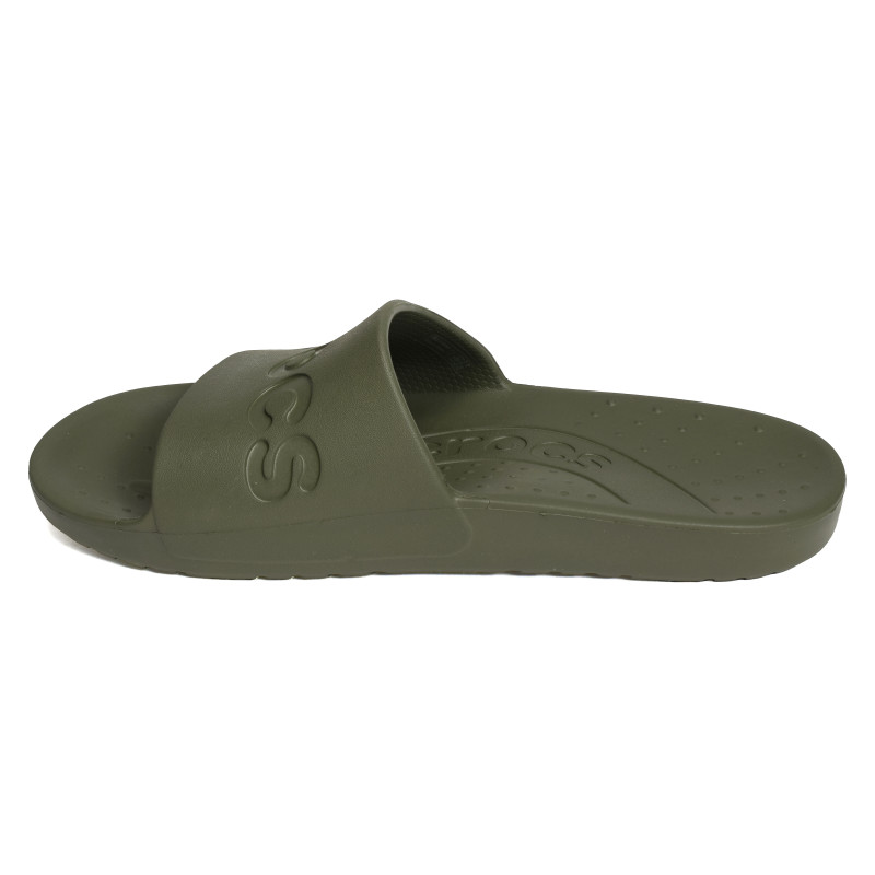 CROCS SLIDE Kaki, Claquettes Crocs