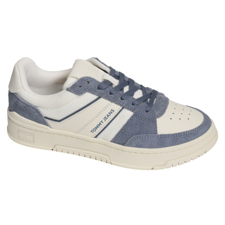 TJM CUPSOLE PODS 1579 Blanc Jeans, Sneakers basses Tommy Hilfiger