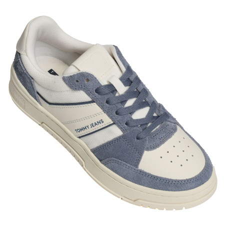 TJM CUPSOLE PODS 1579 Blanc Jeans, Sneakers basses Tommy Hilfiger