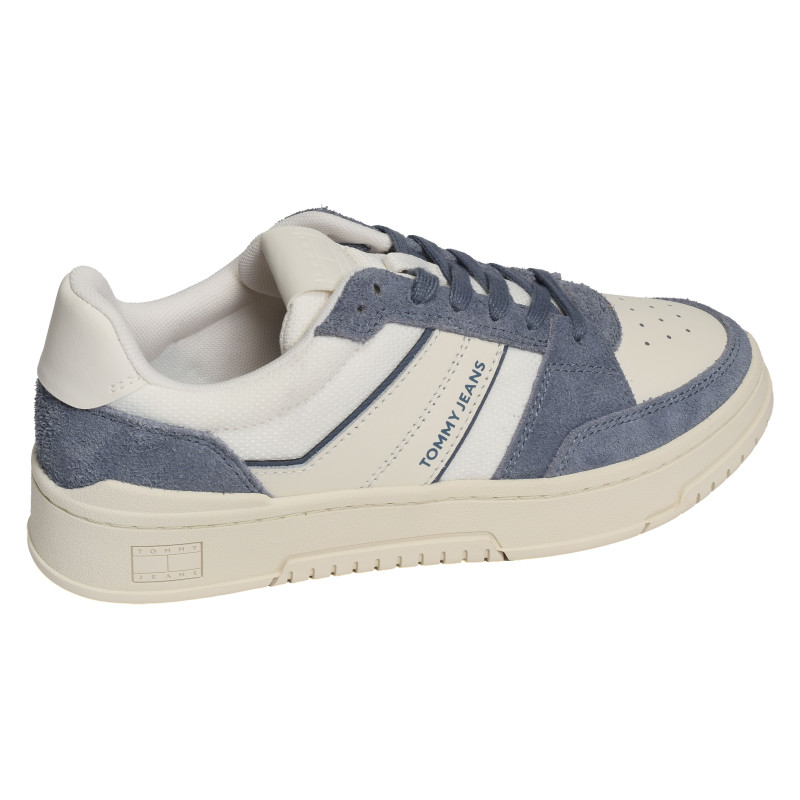 TJM CUPSOLE PODS 1579 Blanc Jeans, Sneakers basses Tommy Hilfiger