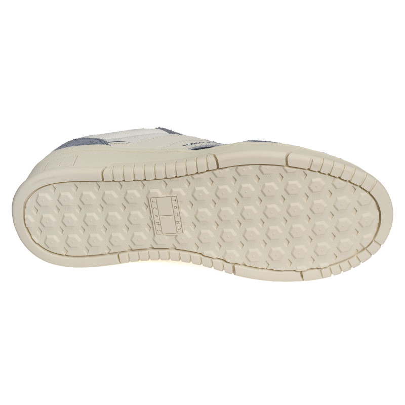 TJM CUPSOLE PODS 1579 Blanc Jeans, Sneakers basses Tommy Hilfiger