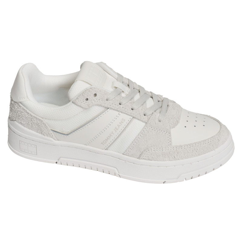 TJM CUPSOLE PODS 1579 Blanc Gris, Sneakers basses Tommy Hilfiger