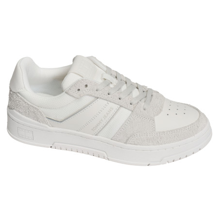 TJM CUPSOLE PODS 1579 Blanc Gris, Sneakers basses Tommy Hilfiger